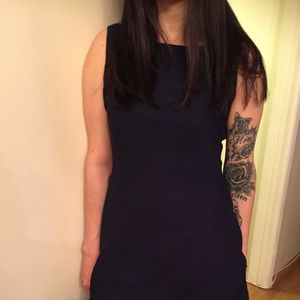 Navy Office to Cocktail Dress
